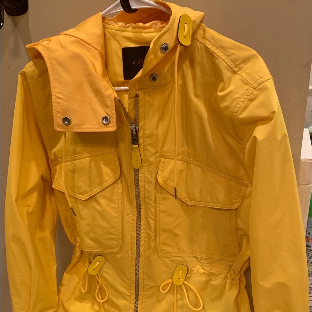 Coach Windbreaker jacket.  New with tags.